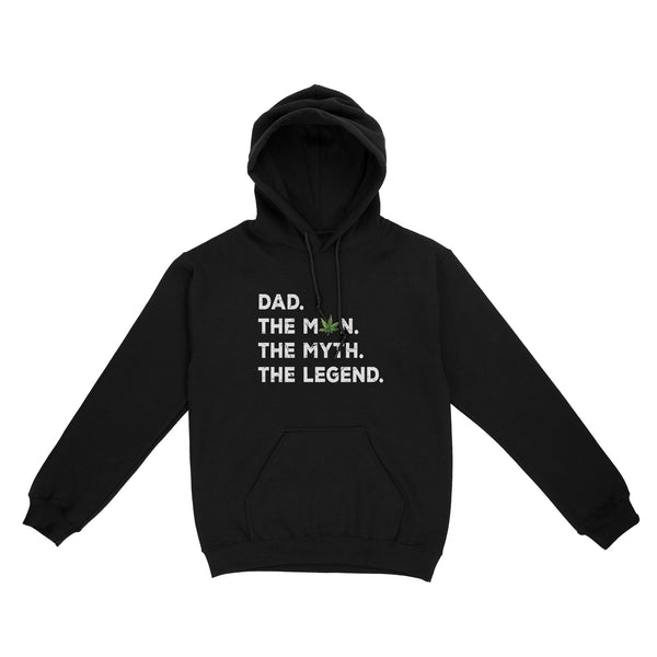 Dad The Man The Myth The Legend Shirt, Dad Father Smoking, Weed Shirts  NS57 Myfihu