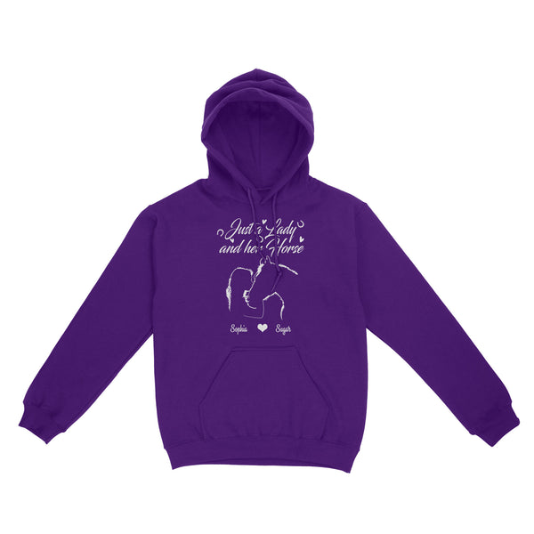 Personalized Gift For Horse Lover, Girl Love Horse Shirt For Women D02 NQS3156 Standard Hoodie