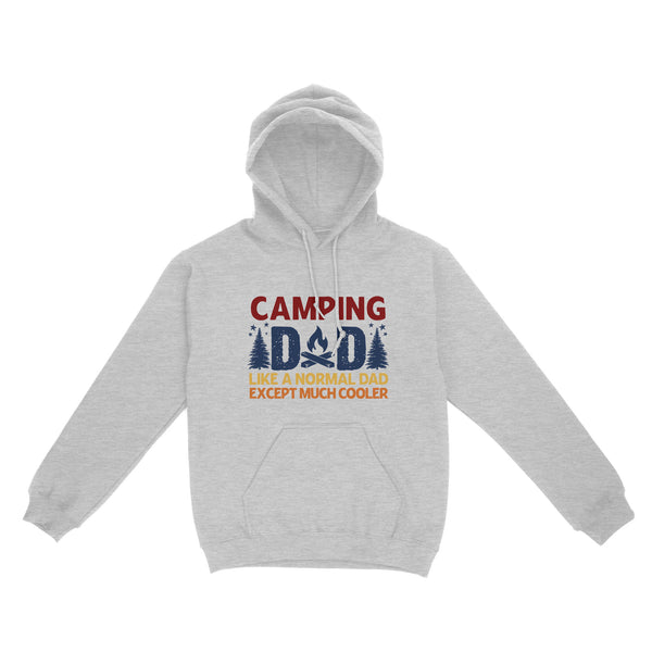 Camping Dad Camper Father Camping Dad Vintage T-Shirt | Camping Dad Like A Normal Dad But Cooler NS82 Myfihu