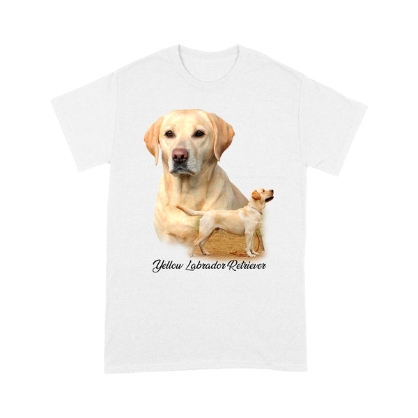 Yellow Labrador Retriever - Labs Dogs T-shirt for Men Women FSD3794 D02