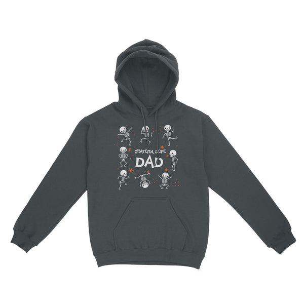 Grateful Dope Dad Shirt | Funny Dabbing Skeleton Shirt | Vintage Dope Shirt For Dad On Halloween, Christmas Shirts, NS60 Myfihu
