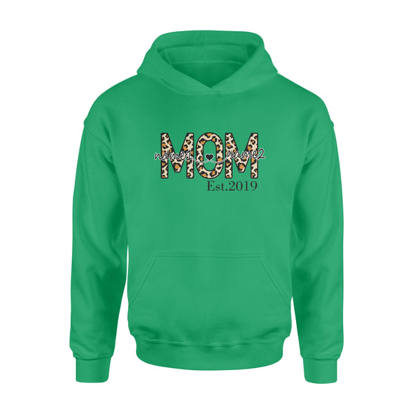 Custom kid name Mom Est shirt, Mother's day Shirt, Mother's Day Gift For Mom, Mother's Day Gift D05 NQS1594 - Standard Hoodie