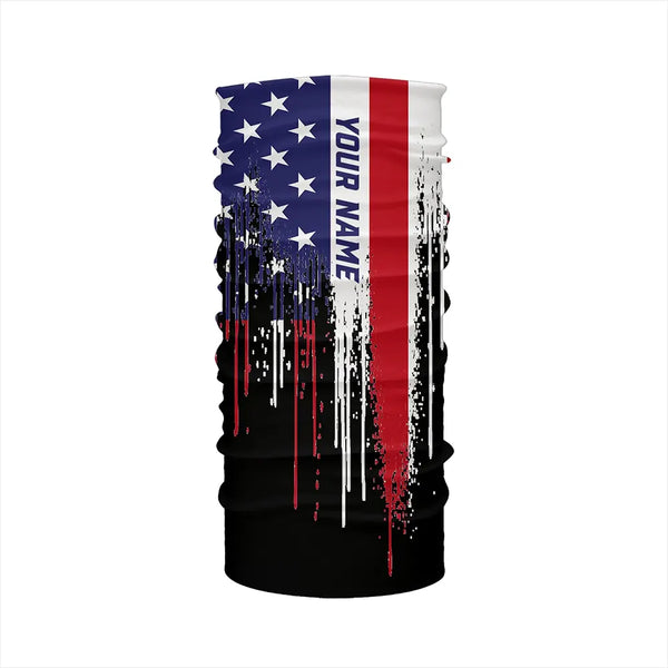 American Flag UV Protection Custom Long Sleeve Shirts Patriotic Fishing Apparel TTN120