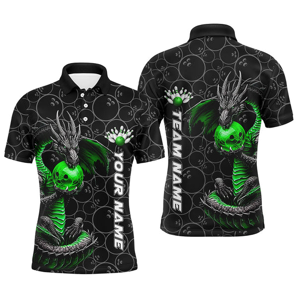 Personalized Dragon Bowling Shirts For Men, Women And Kids, Bowling Team Jerseys Outfit IPHW5873