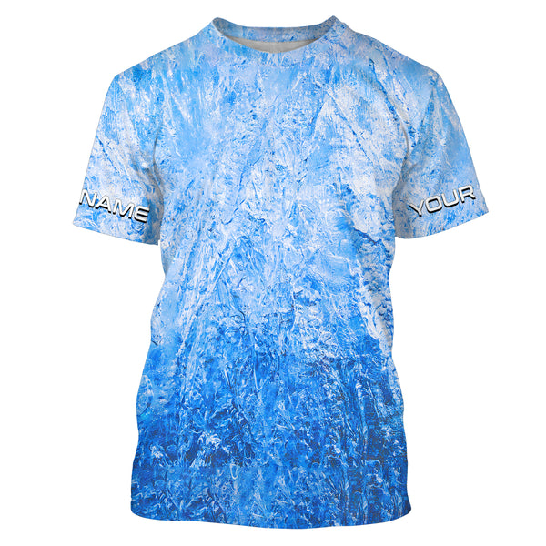 Ice camo Ice Fishing Shirts, Personalized Ice Fishing Clothing for men, women and kids IPHW3506