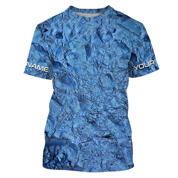 Ice camo Ice Fishing Shirts, Personalized Ice Fishing Clothing for men, women and kids IPHW3507