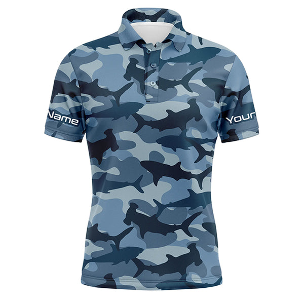 Shark men polo Shirts, Shark Fishing Custom All over polo shirt for men IPHW3714