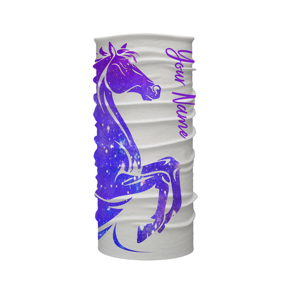 Love Horse Country girls purple galaxy Custom All over print Shirts, personalized horse shirt for girl, gift for horse lovers - NQS2689