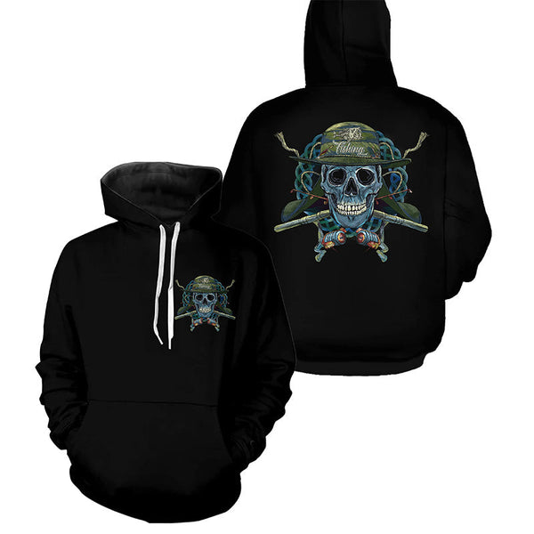 Fish skull reaper fishing Shirts, Fishing Gift for fisherman NQS4617