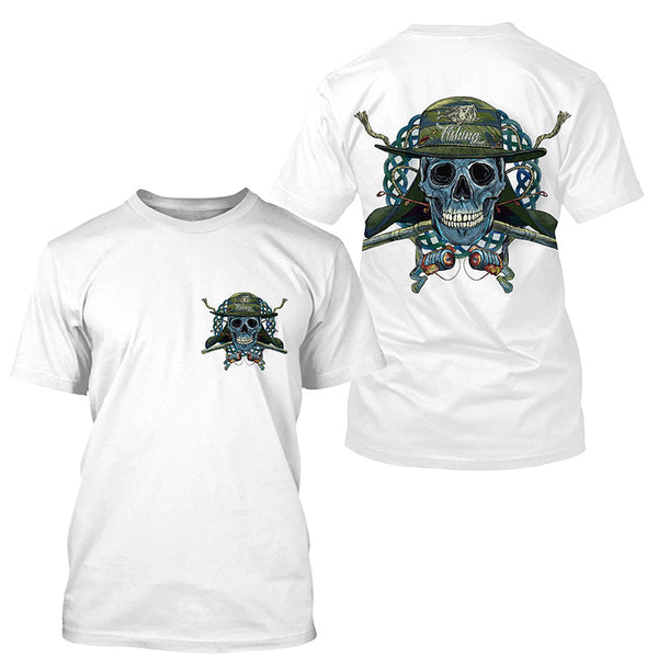 Fish skull reaper fishing Shirts, Fishing Gift for fisherman NQS4617