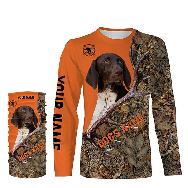 Personalized hunting Dog's image and Name 3D All over print shirts, Personalized gifts FSD3877