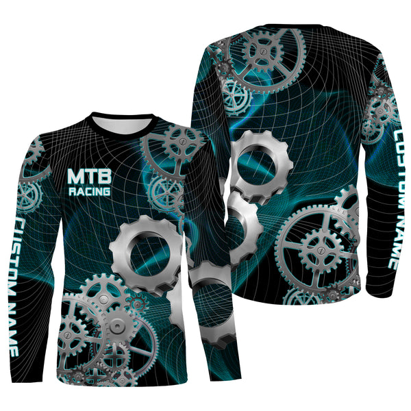 Mountain Biking Jersey, Custom All Over Print Shirt, Downhill Off-road Top Sports Riding Racing Shirt| JTS456