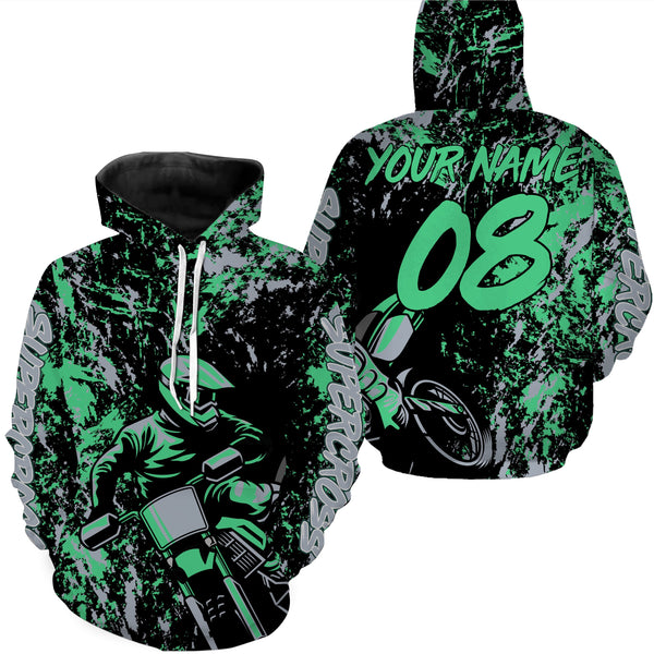 Personalized Supercross Jersey Custom Number & Name Motorcycle Riding Shirt Off-Road Dirt Bike Racing| NMS539