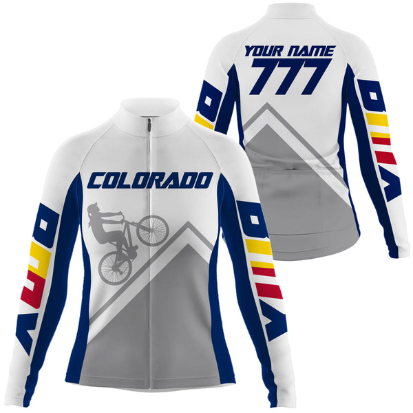 CO Colorado BMX Cycling Jersey Custom Name&Number Mens & Womens Bicycle Motocross Biking Riders| NMS795