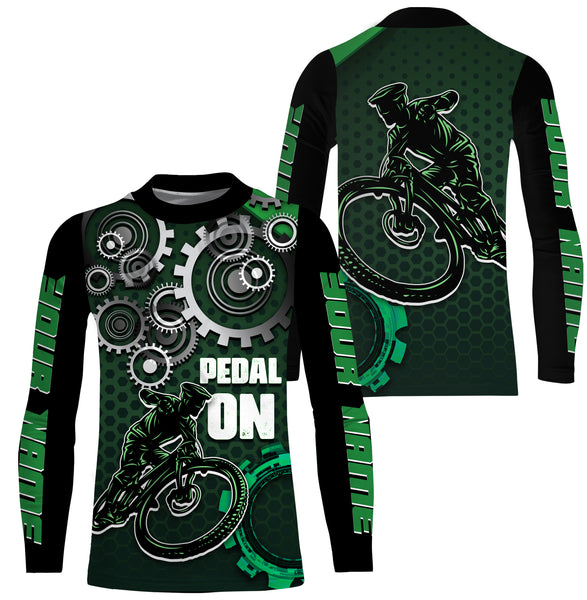 Cycling Jersey| Personalized Cycling Racing Shirt for Cyclist, Bike Rider, Mountain Biking Jersey| JTS439