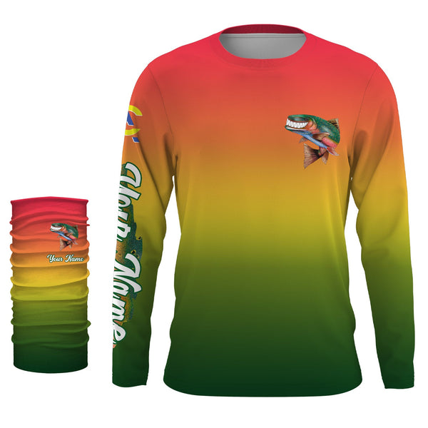 Trout fly fishing custom name with funny Trout ChipteeAmz's art UV protection shirts AT010