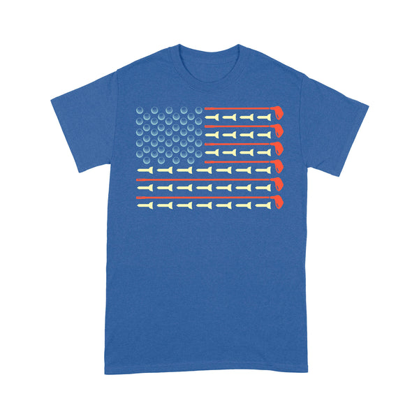 Golf Ball vintage American flag Golf Club, gifts for golf lovers D06 NQS3313 Golf T-Shirt