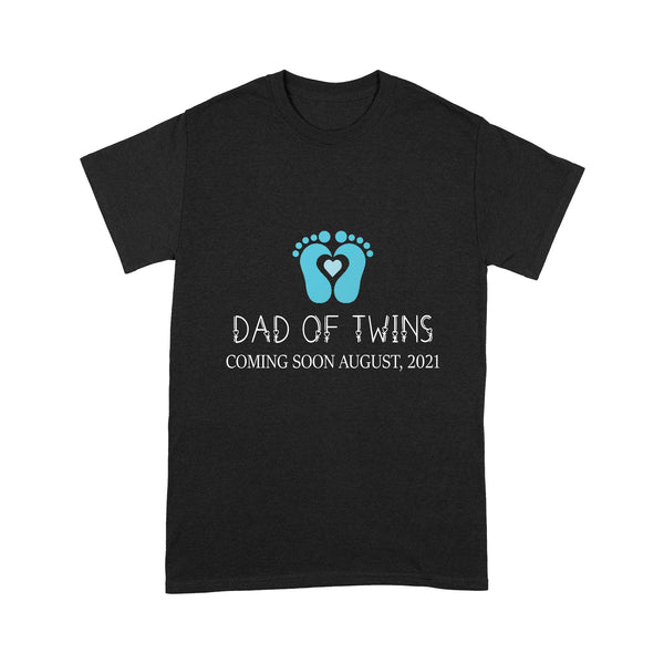 Personalized Dad Of Twins Shirts | Funny New Dad Father'S Day, Daddy Humor T-Shirt | Gifts For Dad On Birthday, Christmas, Father'S Day | Fathers Day Gift | Father To Be Gift | NM34 Myfihu