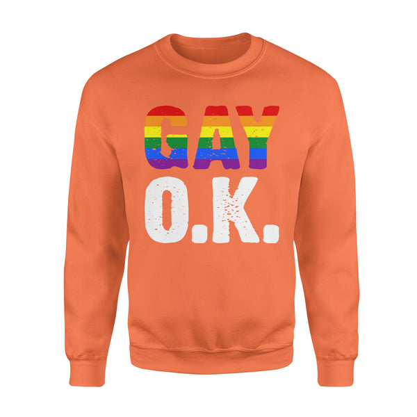 Gay OK - Standard Crew Neck Sweatshirt