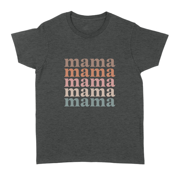 Mama Women Shirt| Cute New Mom Shirt, Mom of Kids, Mom Life Shirt| NTS51 Myfihu