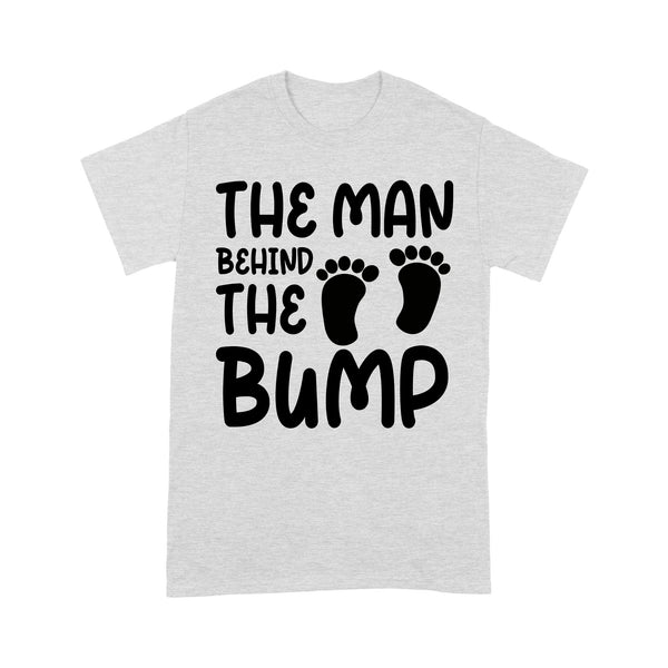 New Dad T-shirt| The Man Behind The Bump| Funny Father's Day Gift for New Dad, Dad to Be, Expecting Father| NTS30  Myfihu