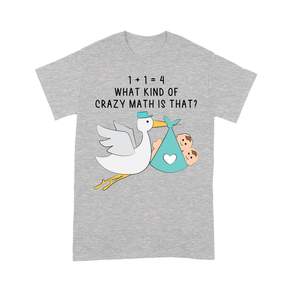 Twins Baby Pregnancy| 1+1=4 New Dad Shirt| New Baby, Pregnancy Announcement| Twins Dad to Be| NTS79 Myfihu