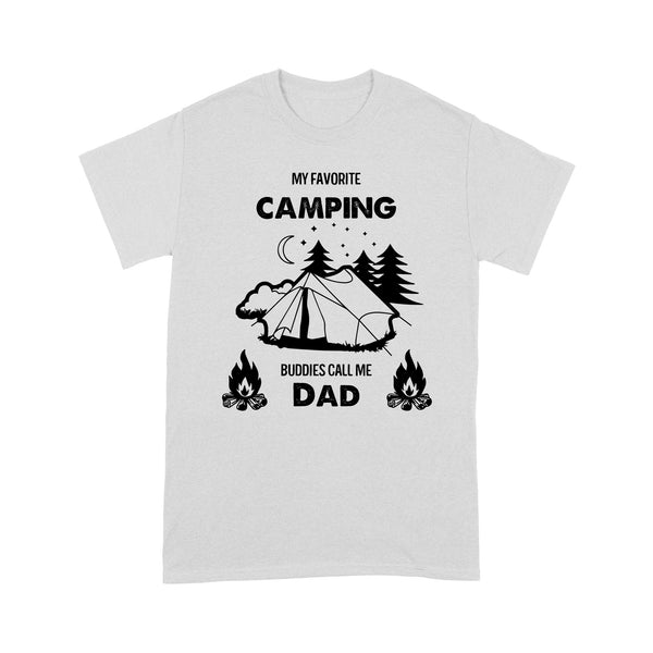 Camping Dad Camper Father Camping Dad Vintage T-Shirt | My Favorite Camping Buddies Call Me Dad NS79 Myfihu