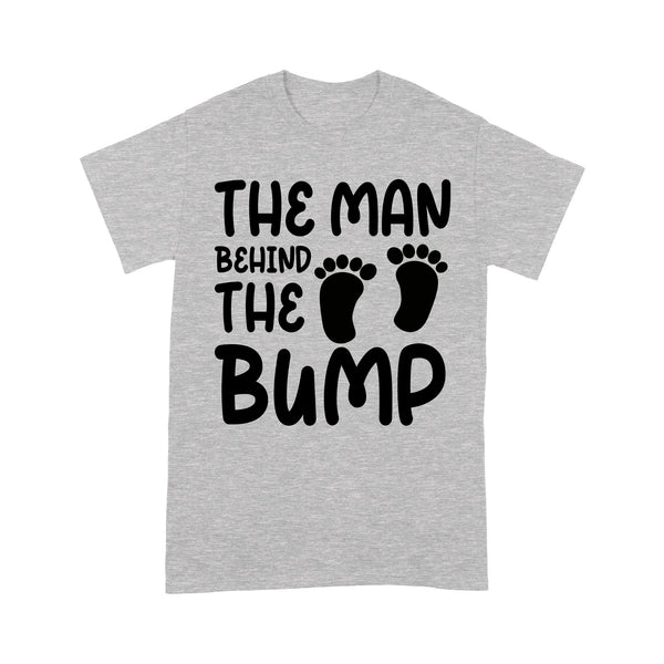 New Dad T-shirt| The Man Behind The Bump| Funny Father's Day Gift for New Dad, Dad to Be, Expecting Father| NTS30  Myfihu
