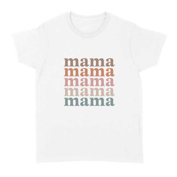 Mama Women Shirt| Cute New Mom Shirt, Mom of Kids, Mom Life Shirt| NTS51 Myfihu