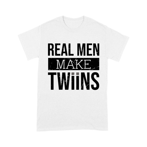 Twins Dad T-shirt| Real Men Make Twiins| New Dad Gift, Dad of Twins, Twins Dad to Be| NTS35 Myfihu