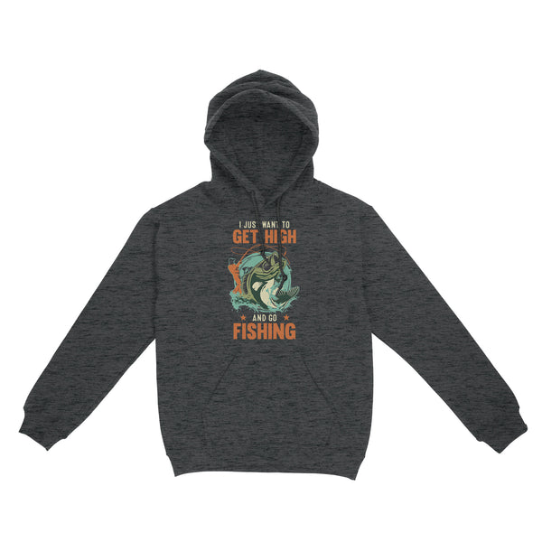 I just want to get high and go fishing D02 NQS2429 Standard Hoodie