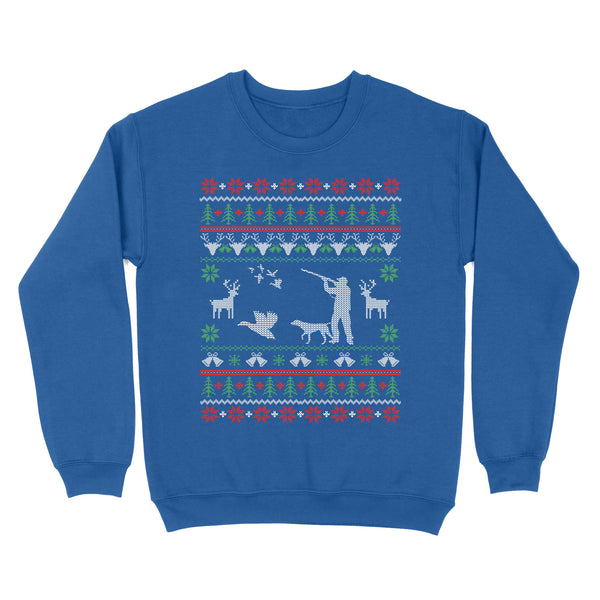 Duck Hunting Ugly Christmas Shirt gifts for hunters | Sweatshirt FSD3523D02