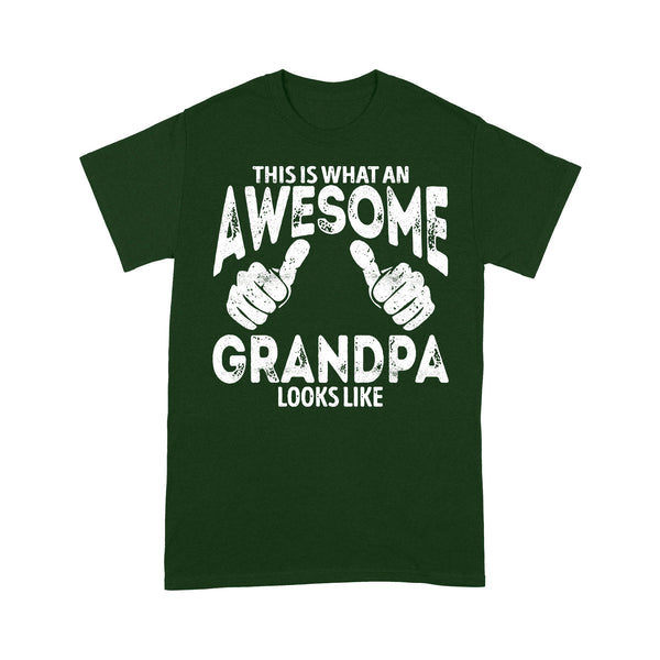 This is what an Awesome Grandpa Looks Like, Grandfather Gift, gift for grandpa D06 NQS1334 - Standard T-shirt