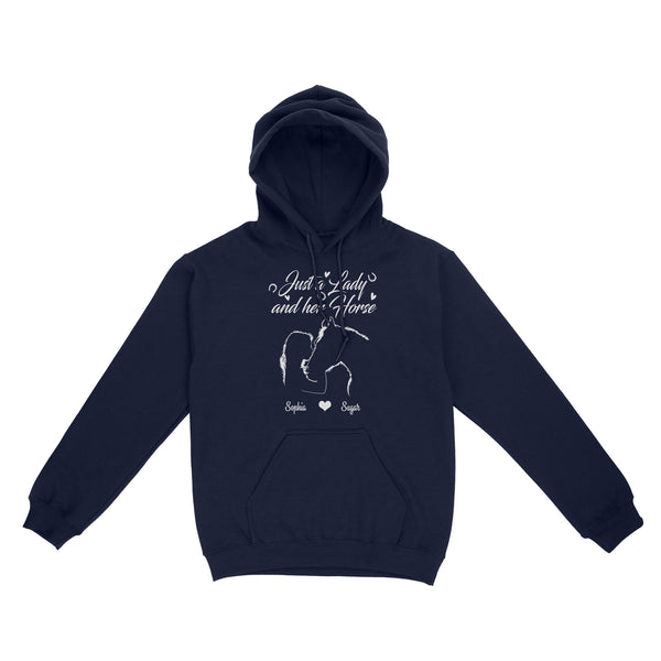 Personalized Gift For Horse Lover, Girl Love Horse Shirt For Women D02 NQS3156 Standard Hoodie